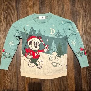 Disney Kids Christmas Sweater with Mickey Mouse
